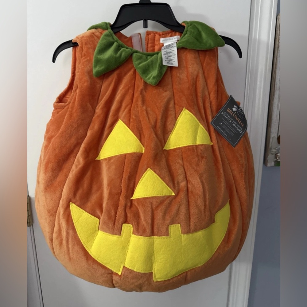 Pottery Barn Kids Glow-in-the-Dark Pumpkin Halloween Costume